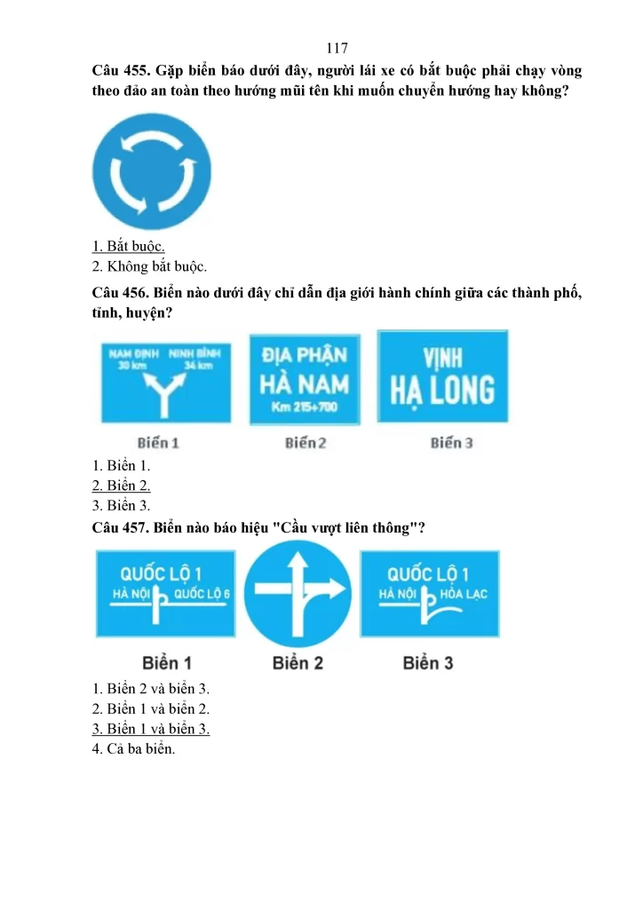 273963059 Bo 600 cau hoi dung cho sat hach lai xe co gioi duong bo 121