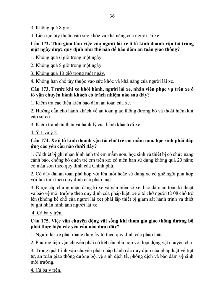 273963059 Bo 600 cau hoi dung cho sat hach lai xe co gioi duong bo 40