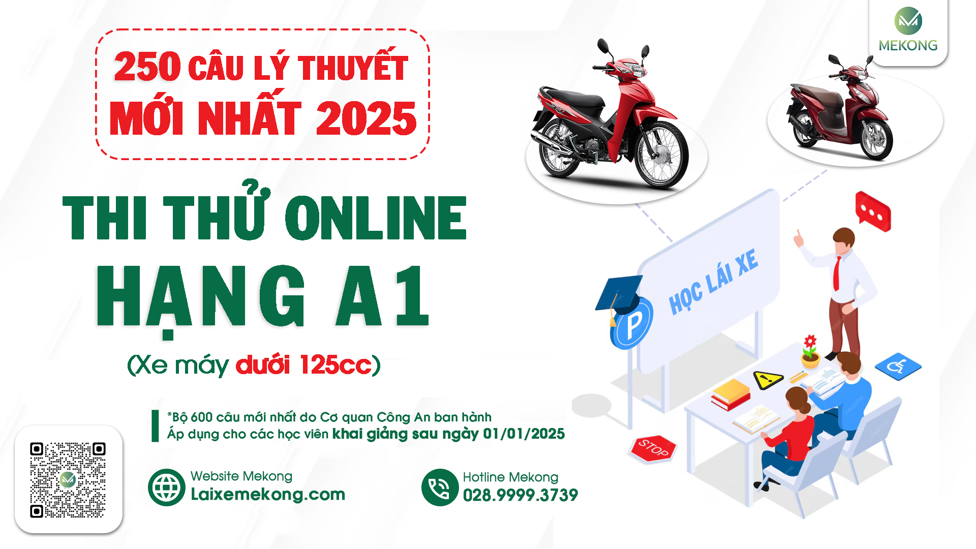Thi thu online ly thuyet hang A1 3